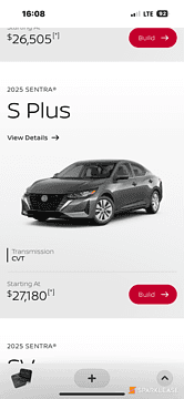 2025 Nissan Sentra