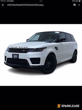 2018 Land Rover Range Rover Sport Td6 Diesel HSE