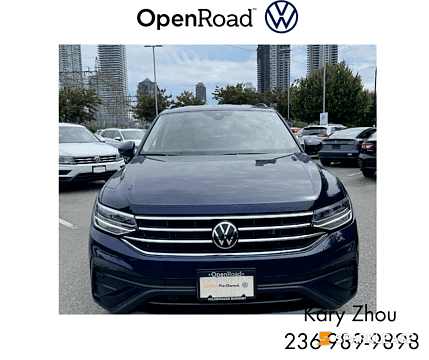 2023 Volkswagen Tiguan Comfortline 4MOTION