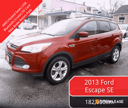2013 Ford Escape 4WD 4dr SE