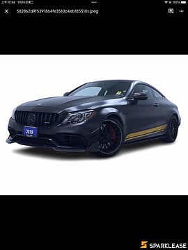 2019 Mercedes-Benz  C-Class  AMG C 63 S Coupe 