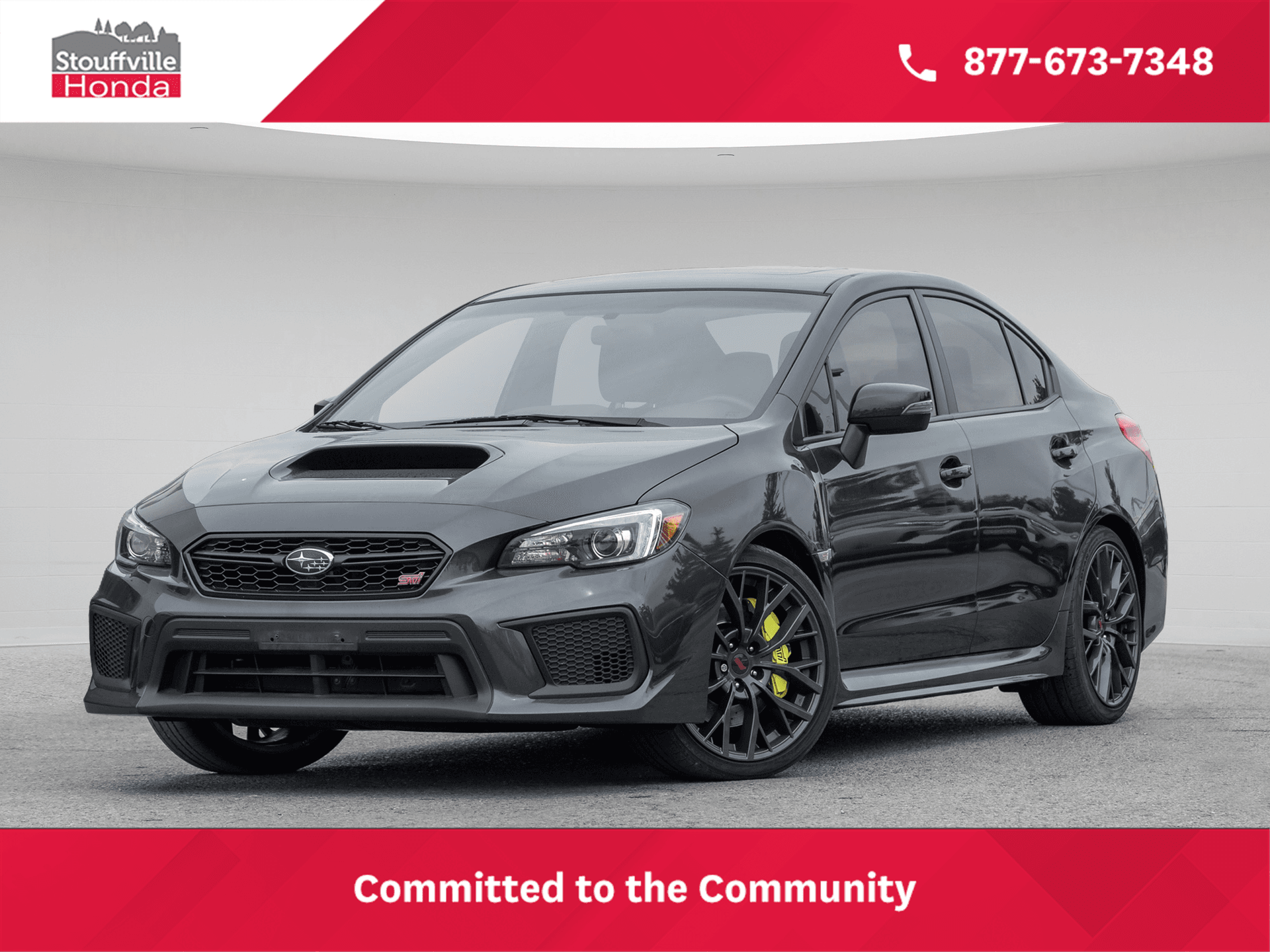 2019 Subaru WRX STI Sport-tech w/Lip