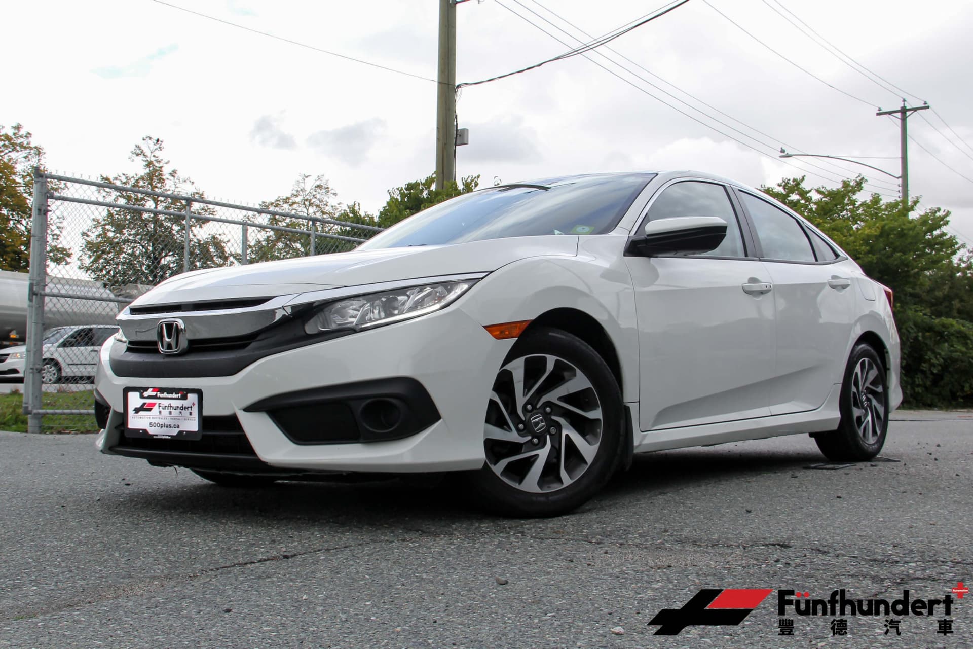 2016 Honda Civic 4dr CVT EX w/Honda Sensing