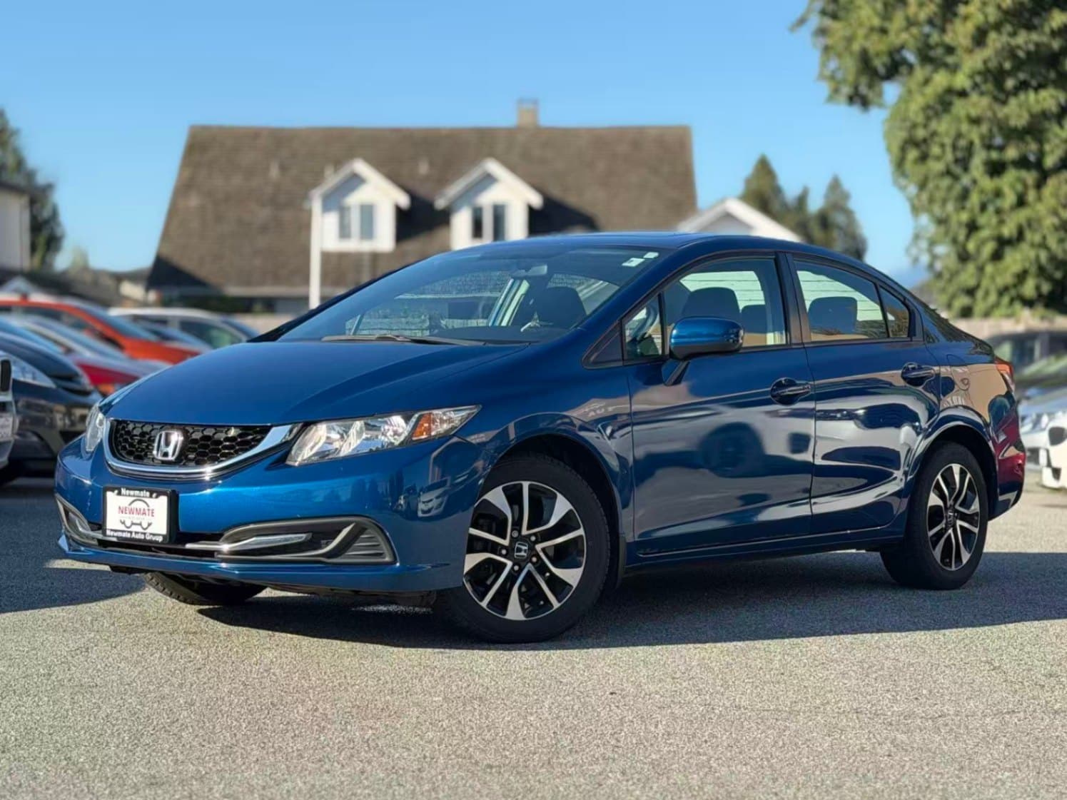 2015 Honda Civic EX. LOCAL BC VEHICLE. FULL SERVICE RECORD. LOW KILOMETRES.
