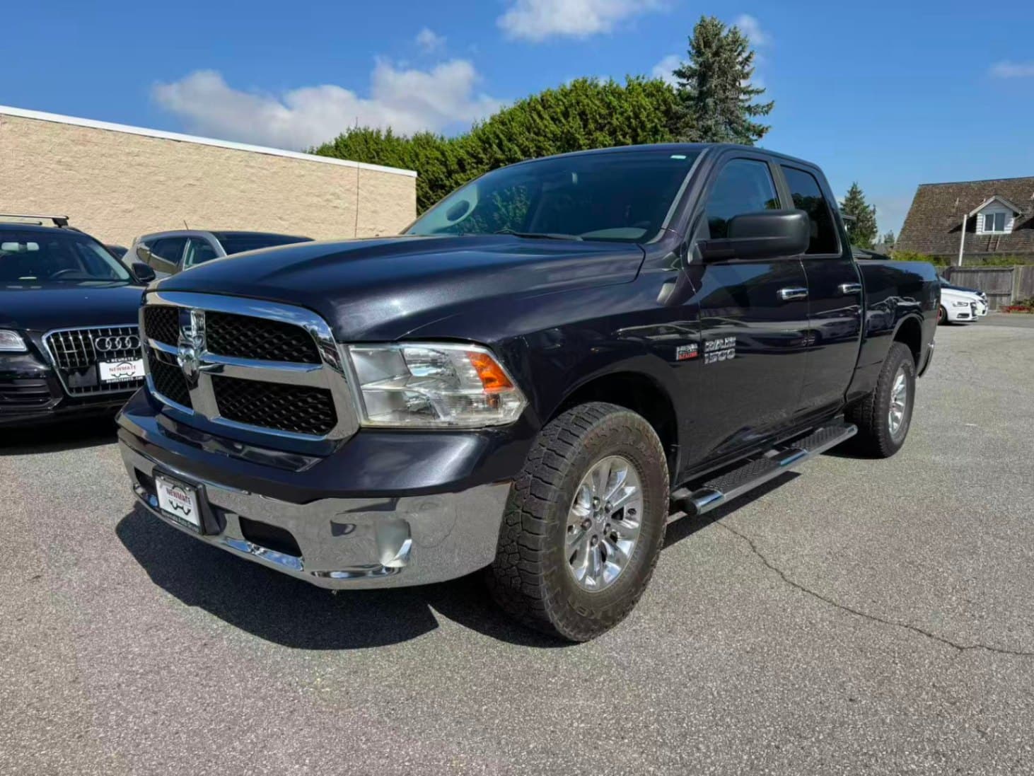 2015 Ram 1500 Quad Cab 140.5" SLT. LOCAL BC VEHICLE.