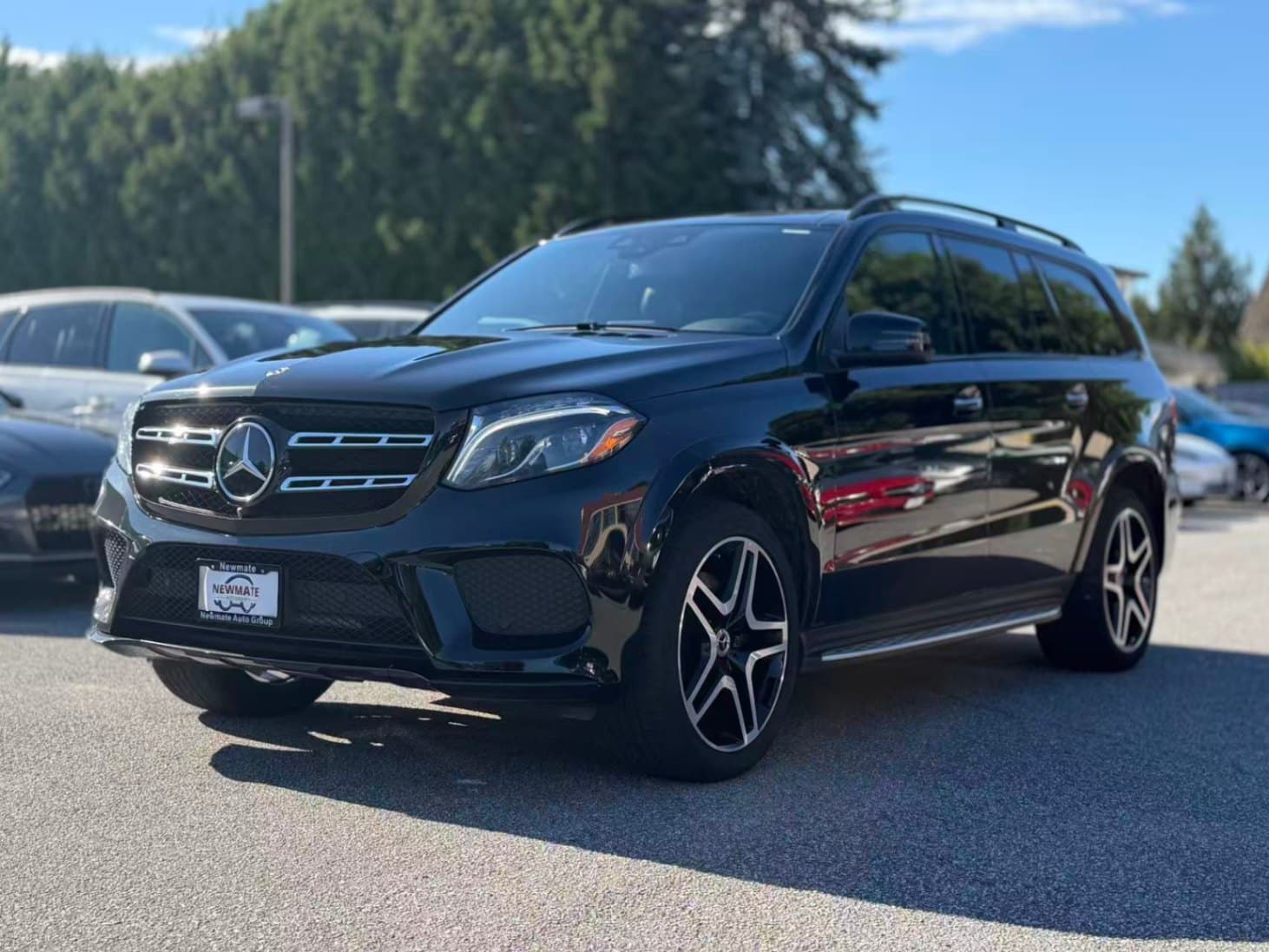 2019 Mercedes-Benz GLS-Class GLS 550 4MATIC. LOCAL BC VEHICLE. NO ACCIDENT. AMG PACKAGE. 7 SEATER.