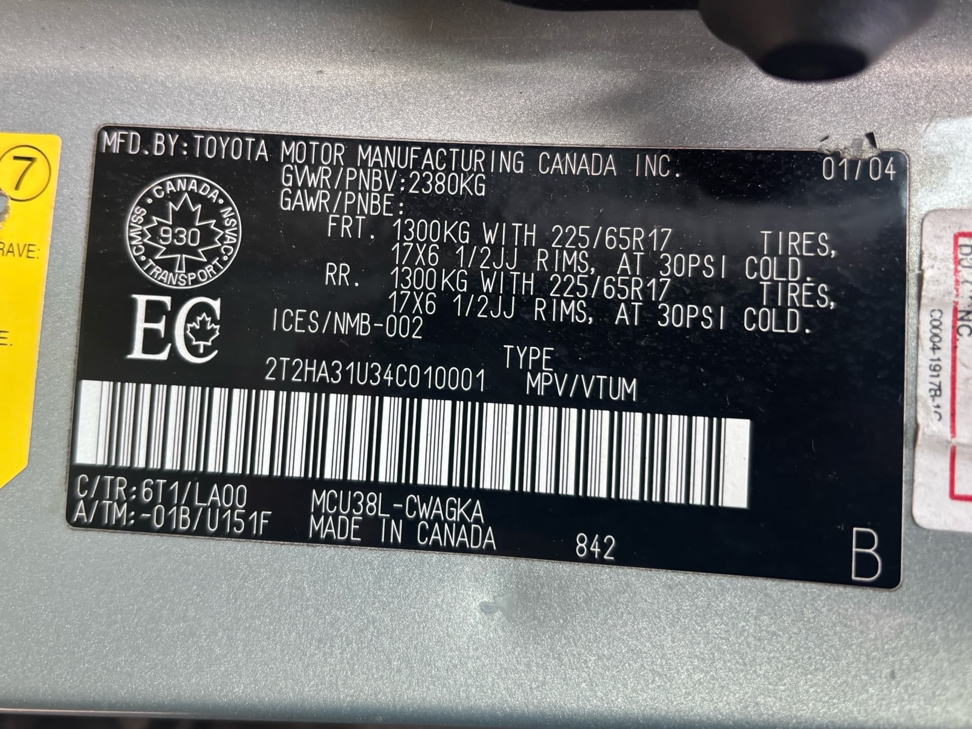 2004 Lexus RX 330 4dr SUV