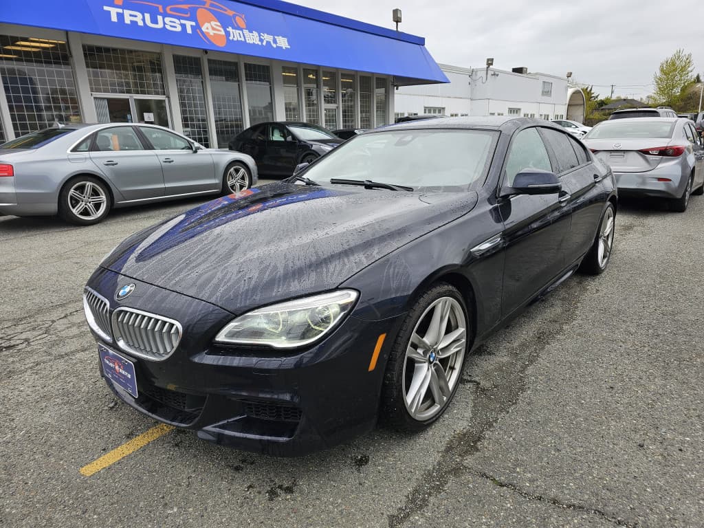 2016 BMW 6 Series 4dr Sdn xDrive AWD Gran Coupe