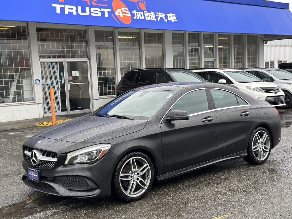 2017 Mercedes-Benz CLA250 4dr Sdn CLA250 4MATIC