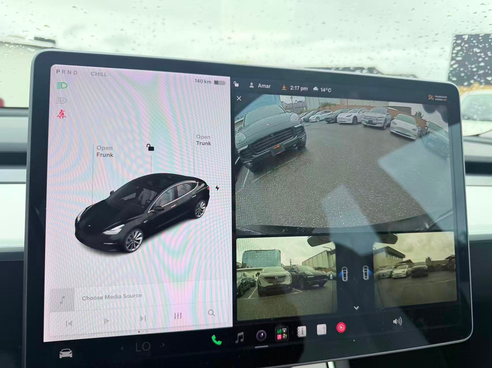 2018 Tesla Model 3 MID RANGE/ CLEAN TITLE/ BC LOCAL/ WHITE INTERIOR