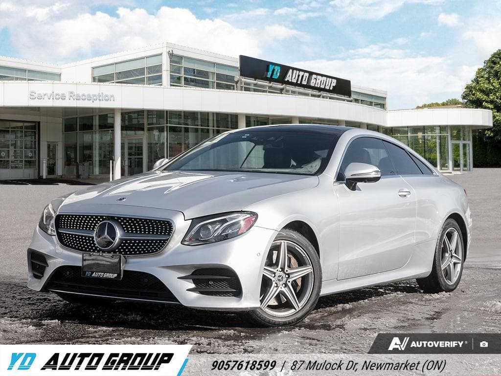 2019 Mercedes-Benz E-Class E 450 4MATIC Coupe