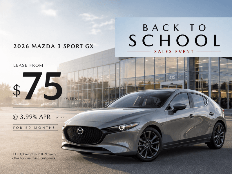 2026 Mazda Mazda3 Sport GX