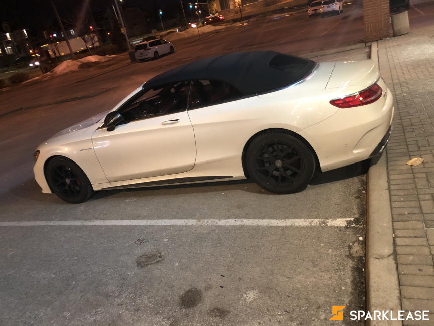 2017 Mercedes-Benz S-Class S63 convertible