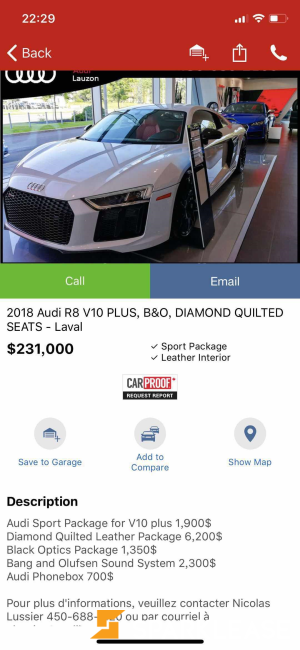 2018 Audi R8