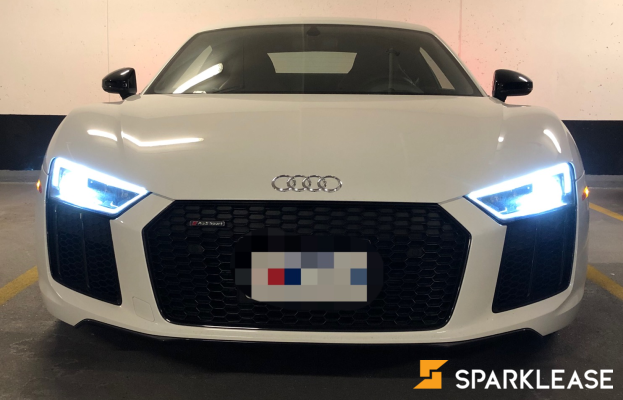 2018 Audi R8 V10 白色