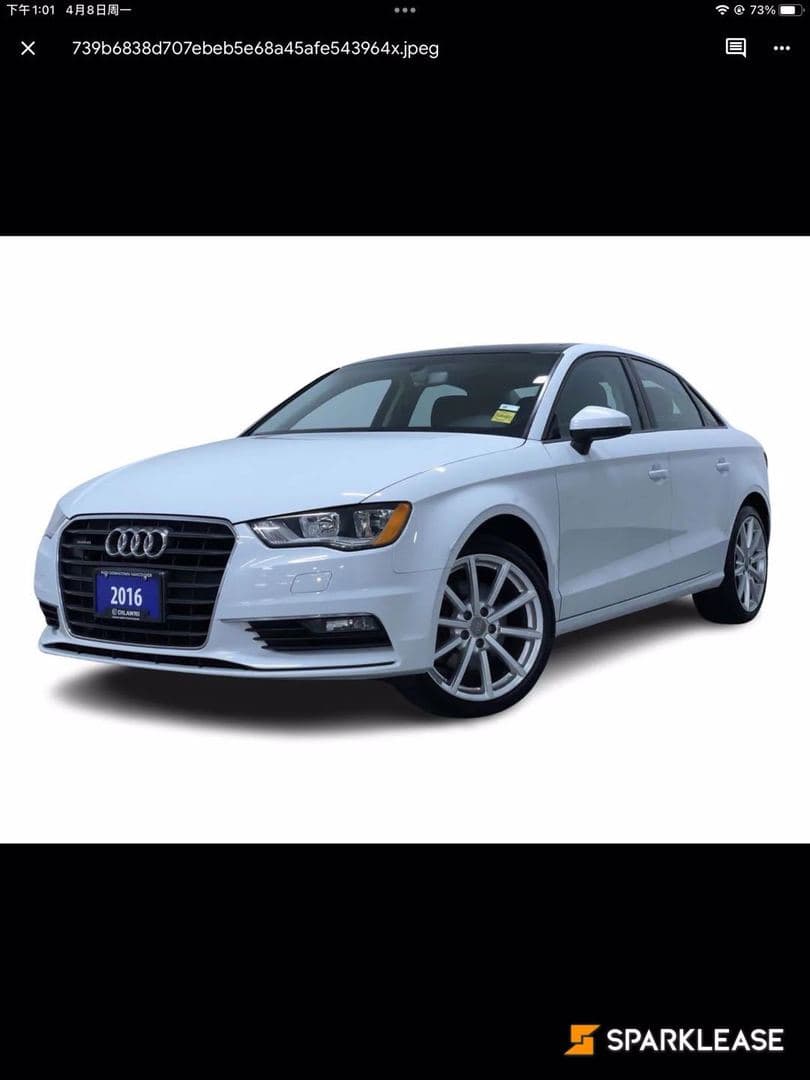 2016 Audi A3 4dr Sdn quattro 2.0T Komfort