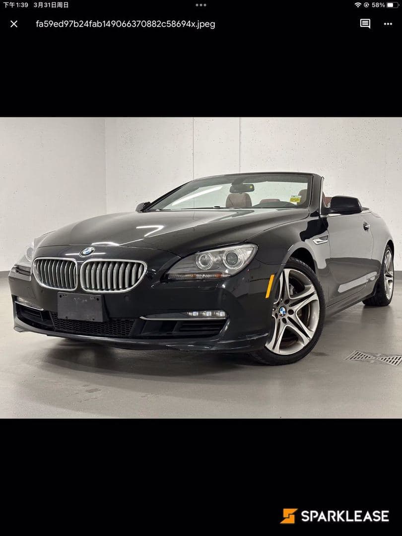 2015 BMW 6 Series 2dr Cabriolet 650i xDrive AWD