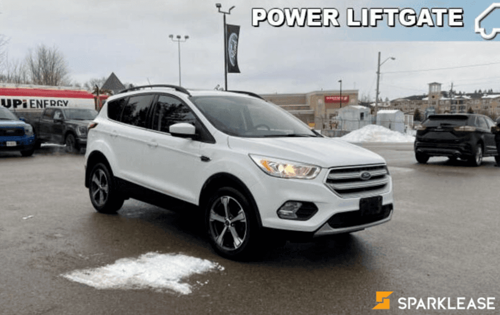 2018 Ford Escape SEL leather seats