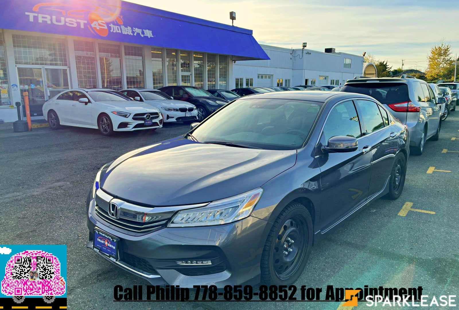 2017 Honda Accord Sedan 4dr V6 Auto Touring
