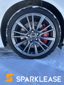2019 Infiniti Q50s red sports