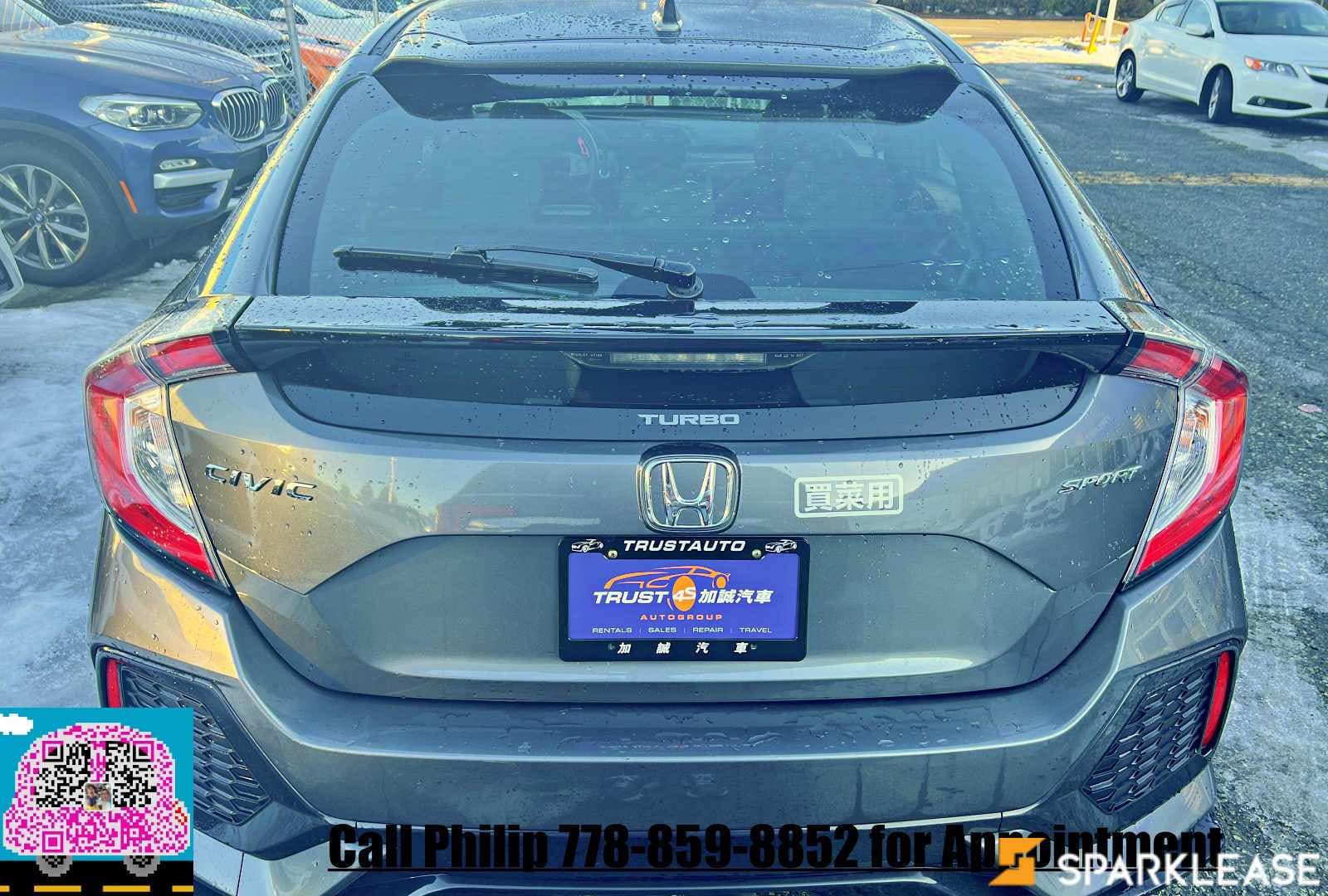 2018 Honda Civic Hatchback Sport CVT w/H...