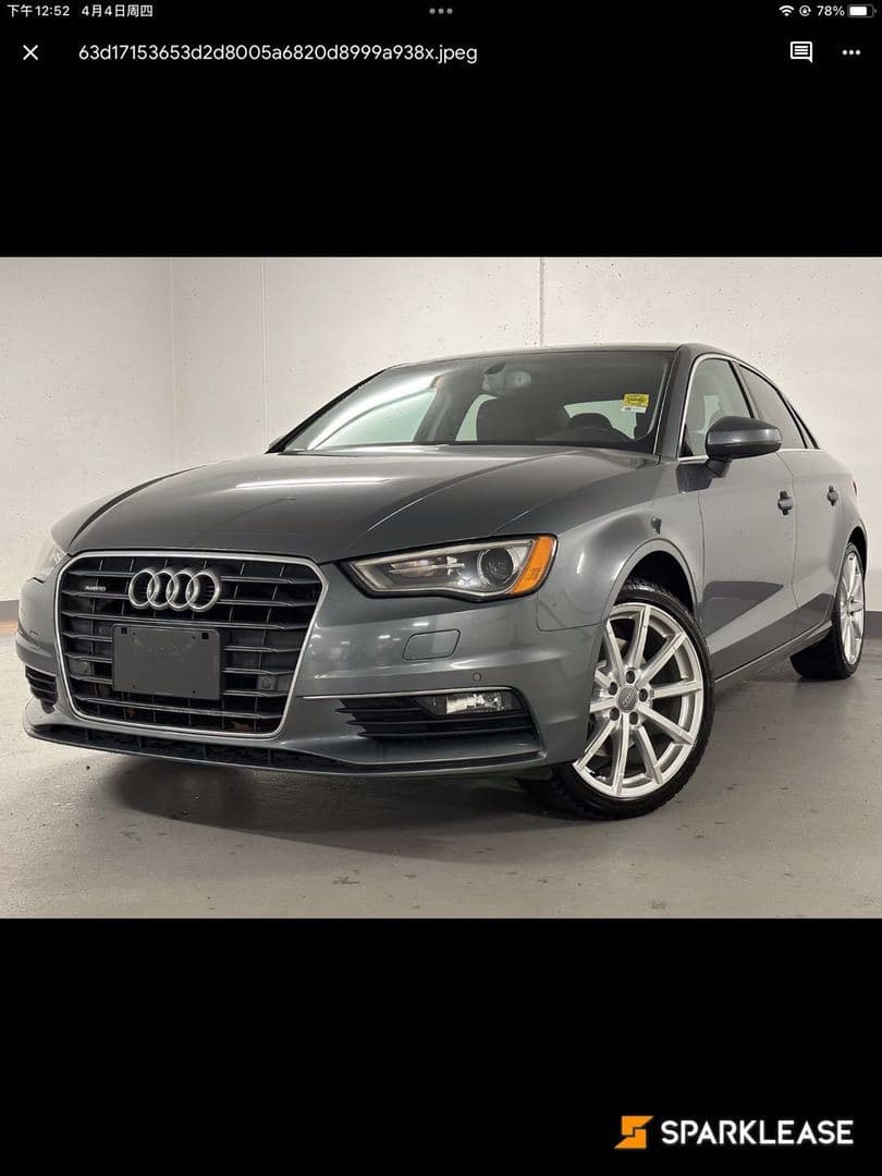 2015 Audi A3 4dr Sdn quattro 2.0T Technik