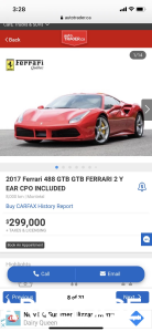 收辆488 gtb,570s lease或者租也可以