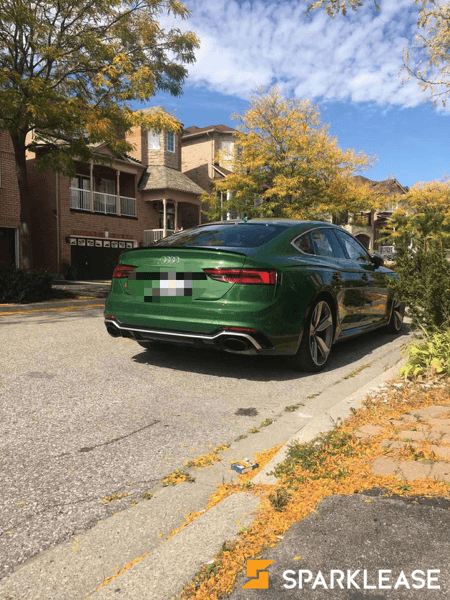 2019 Audi RS5 sportback绿色