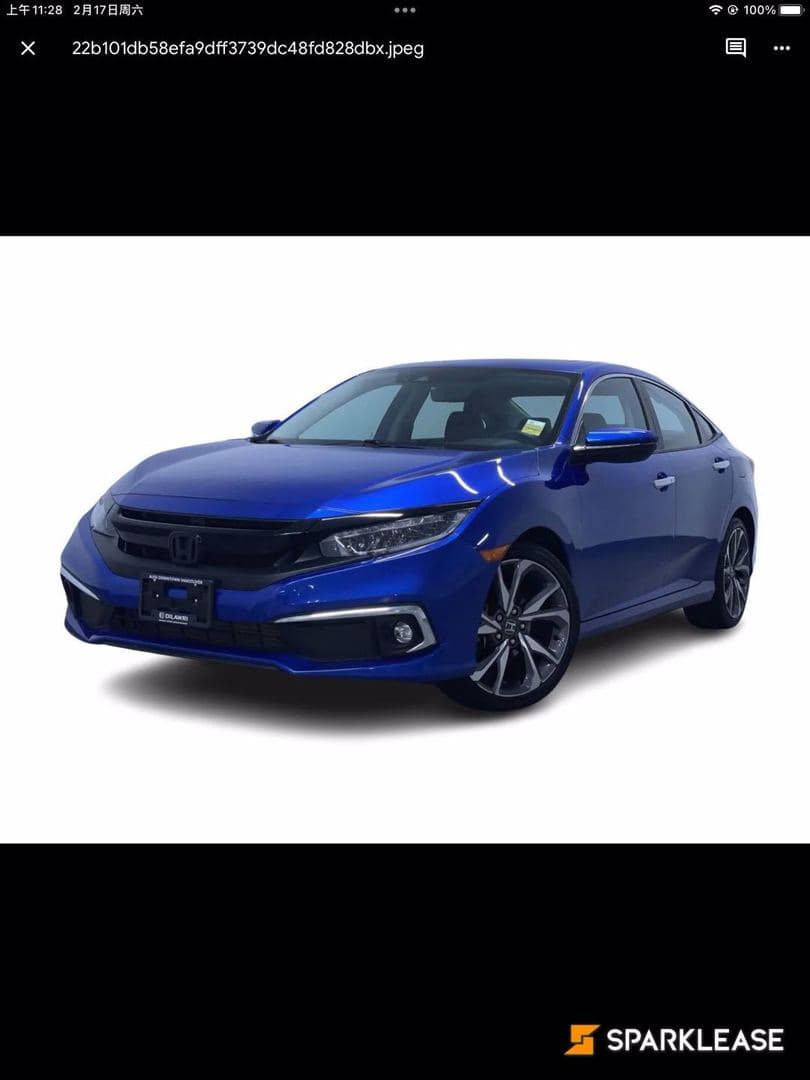 2019 Honda Civic Sedan Touring CVT