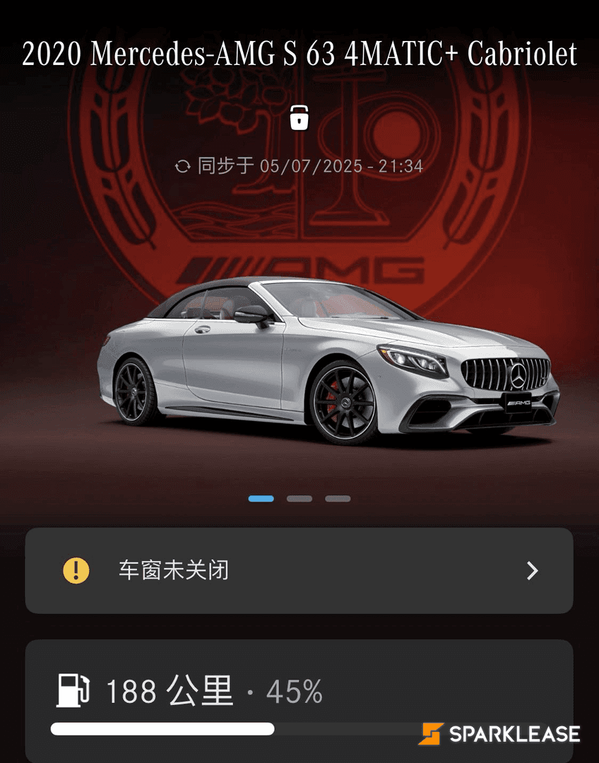 2019 Mercedes-Benz S-Class AMG S 63 4MAT...