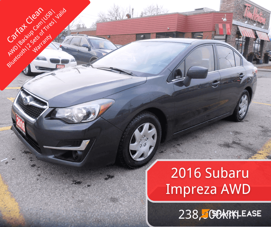 2016 Subaru Impreza 4dr Sdn CVT 2.0i